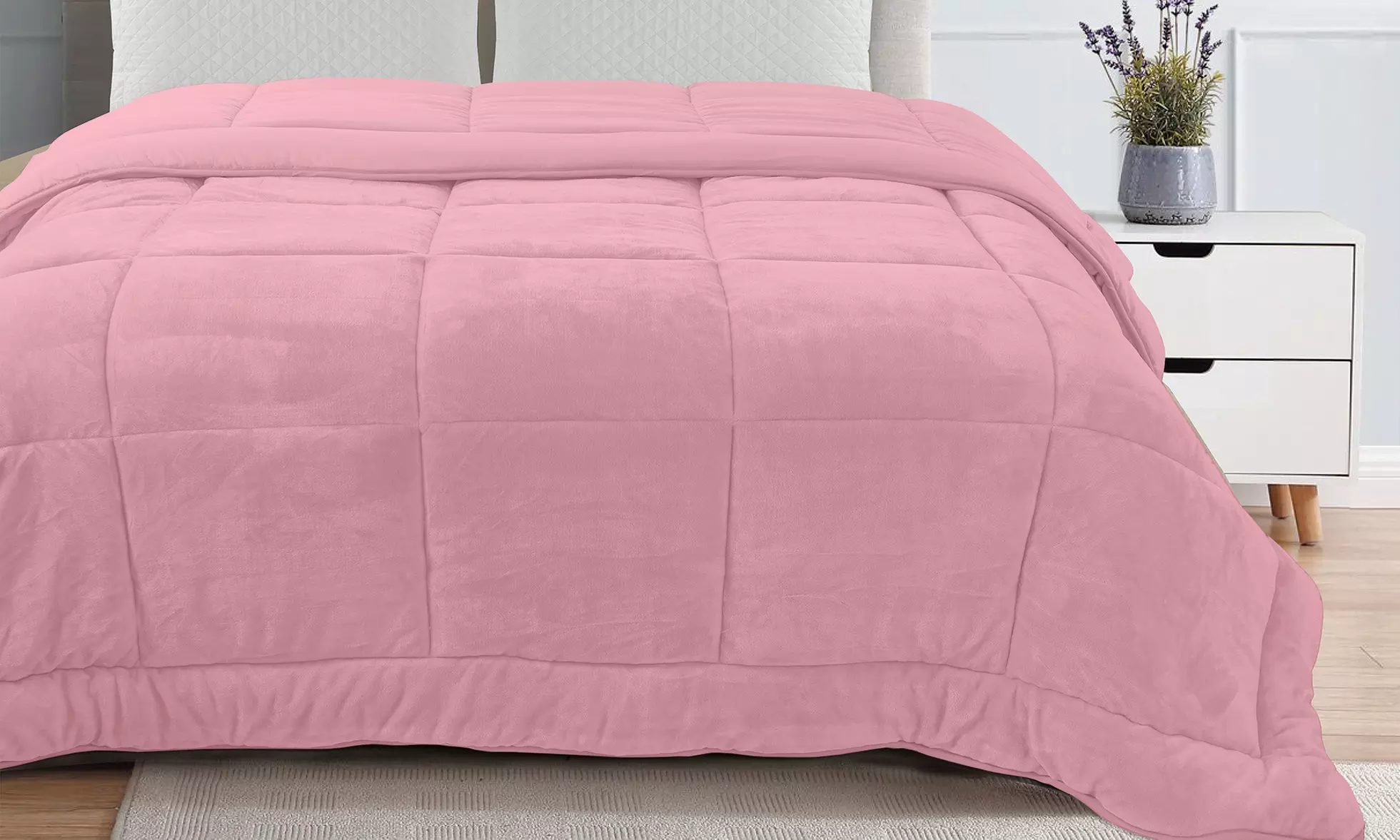 Couette douce et hypoallergénique en flanelle