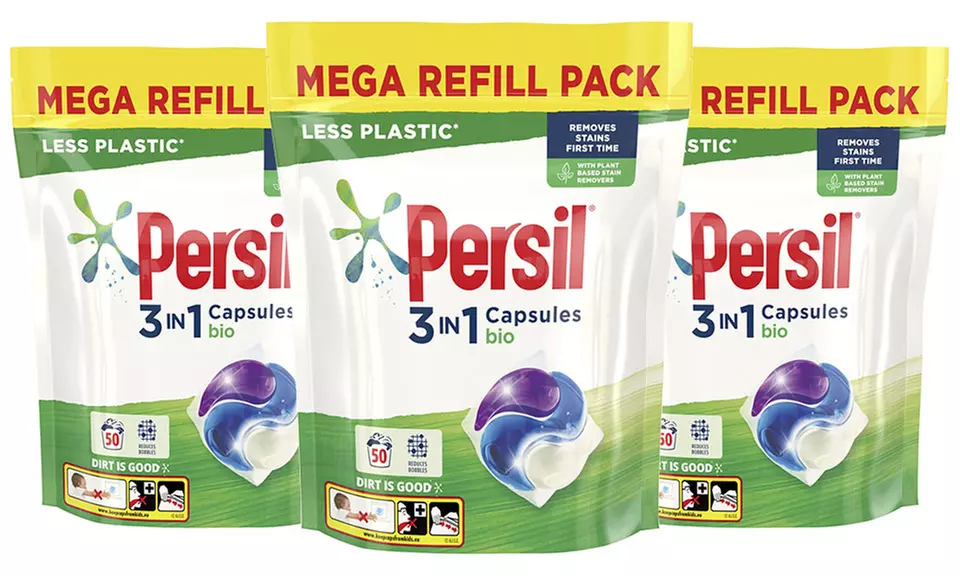 150 cápsulas detergentes Persil 3 en 1 - Second Medium