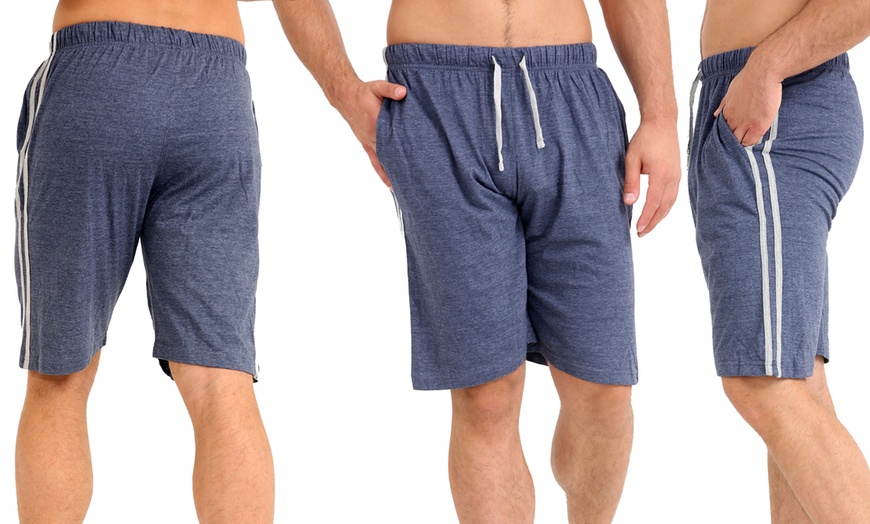 Image 5: Men's Jersey Shorts Two-Pack