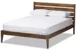Baxton Studio Elmdon Slatted Headboard Platform Bed - Image 3