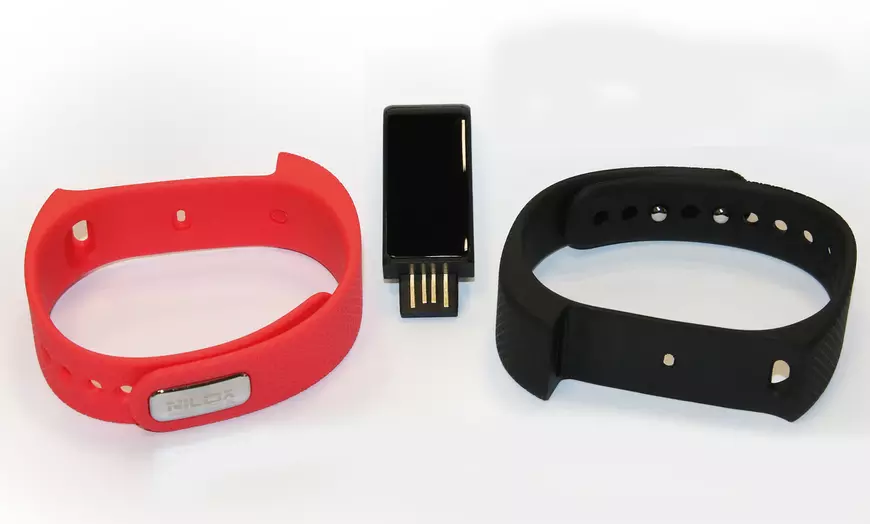 Image 8: Fitnesstracker of -koptelefoon