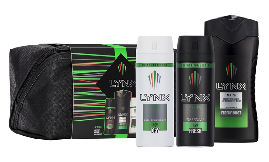 Image 1: Lynx Africa Men's Gift Set