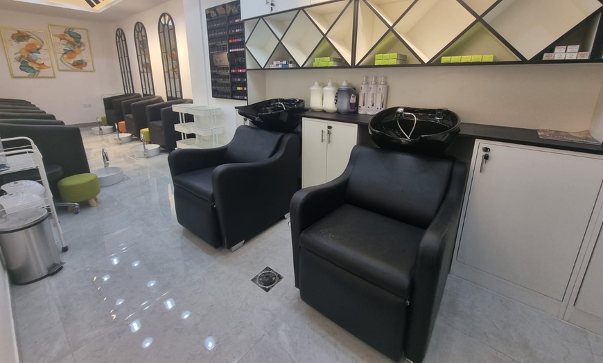 Image 2: Hair Coloring services at Ombre Salon - Barsha Heights