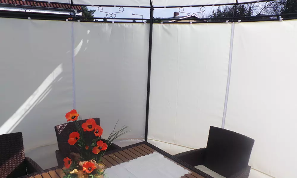 Swing & Harmonie Gartenpavillon „Lavo“ mit LED-Beleuchtung