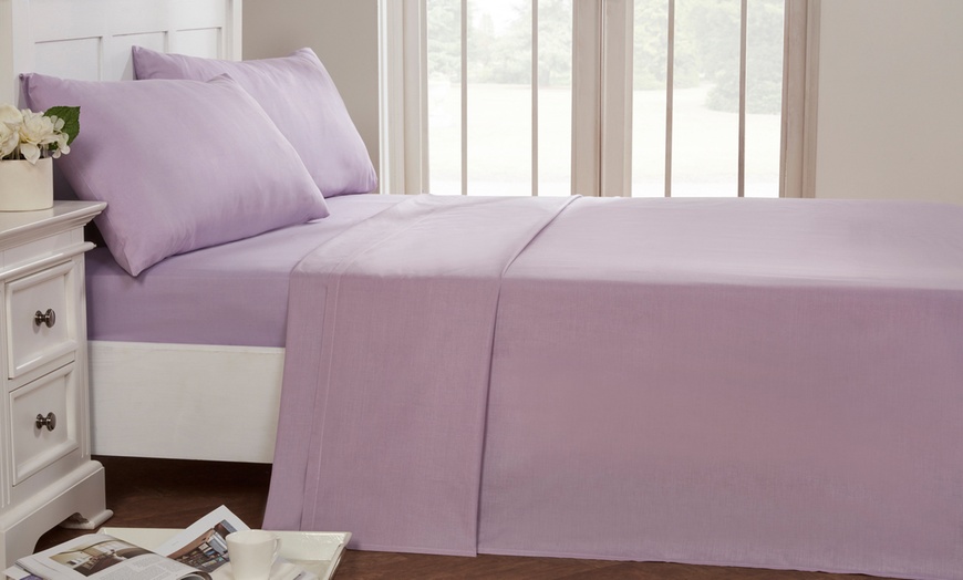 Image 3: Fitted Bed Sheets and Pillowcases