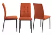 Ensemble de 4 chaises de salle à manger Oreste Luchetta, modèle "Delhi", coloris au choix, livraison offerte - Image 6