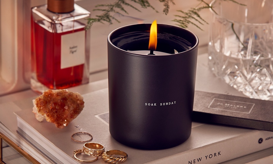 Image 3: Soak Sunday Candle Collection