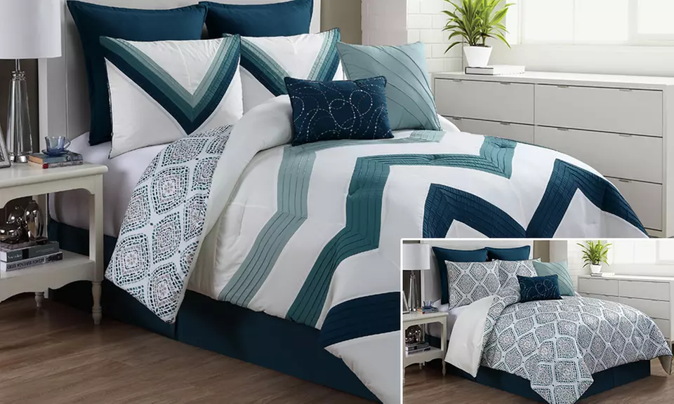 Embellished 8-Piece Comforter Set - Second Medium