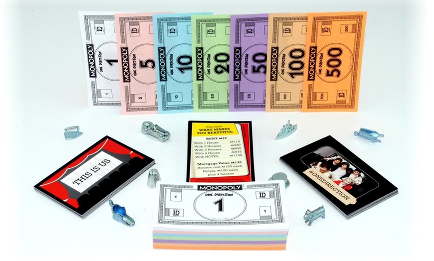 Image 3: One Direction Monopoly Board Game