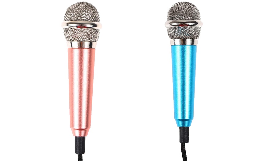 Image 10: Mini Karaoke Microphone