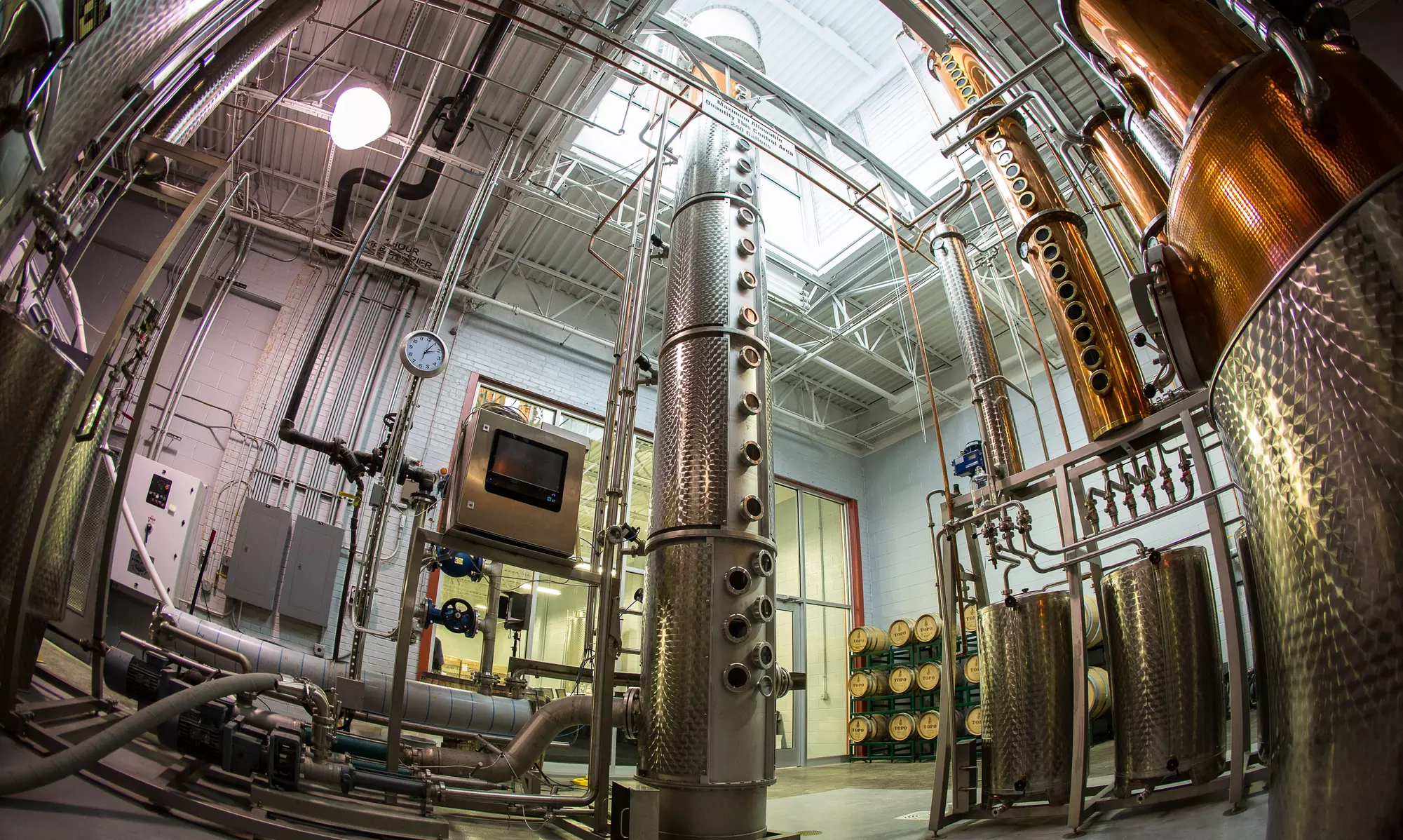 Distillery Tour, Tasting, and Souvenir Glassware for Two or Four at Top of the Hill Distillery (Up to 56% Off) - Second Medium