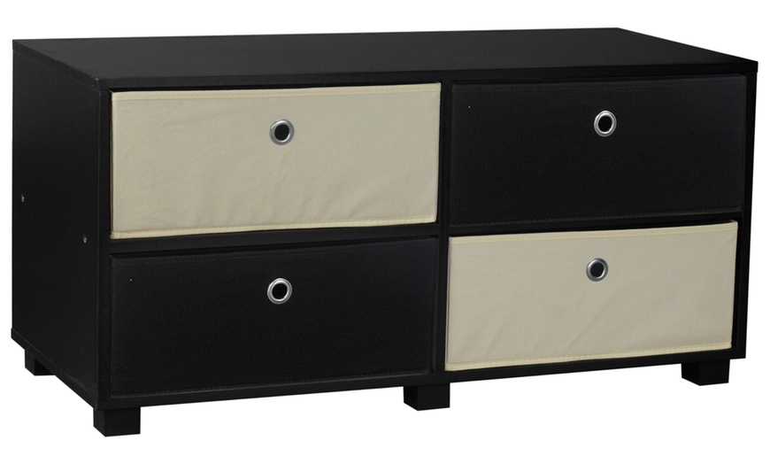 Image 7: TV Stand with Optional Drawers