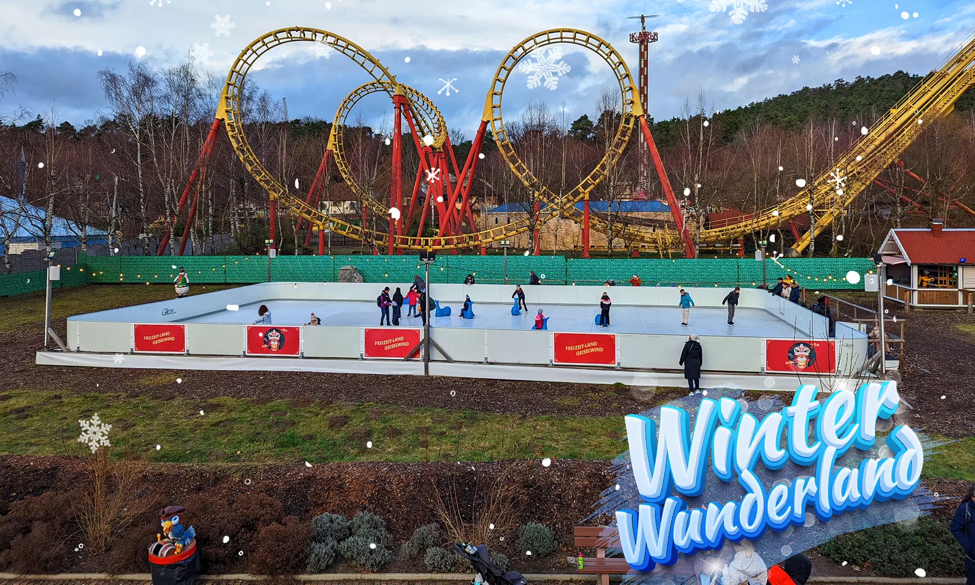 Tageskarte für das Winterwunderland im Freizeitland Geiselwind