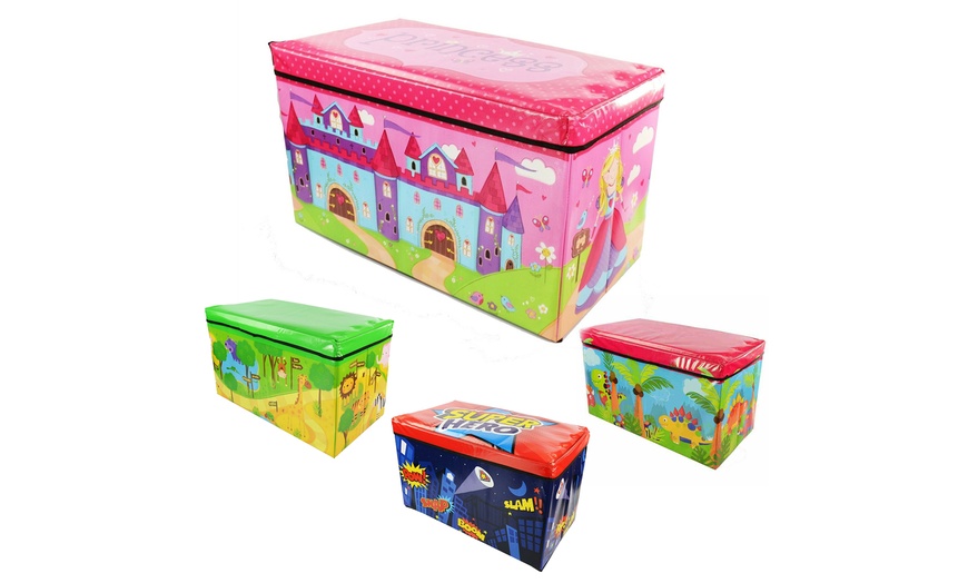 Image 3: Children’s Folding Storage Box