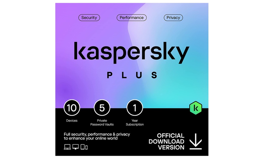 Image 1: Abonnement annuel Kaspersky Plus Internet Security 2024