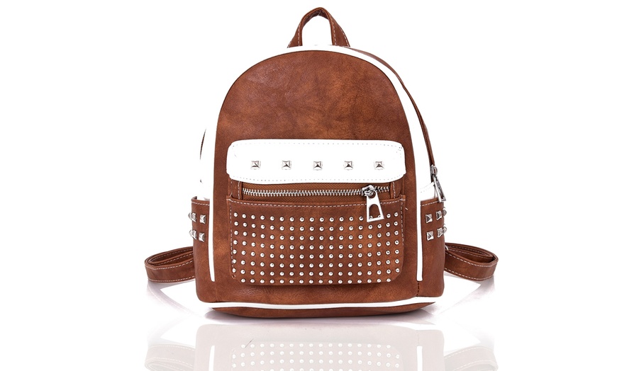 Image 9: Zipped Backpack