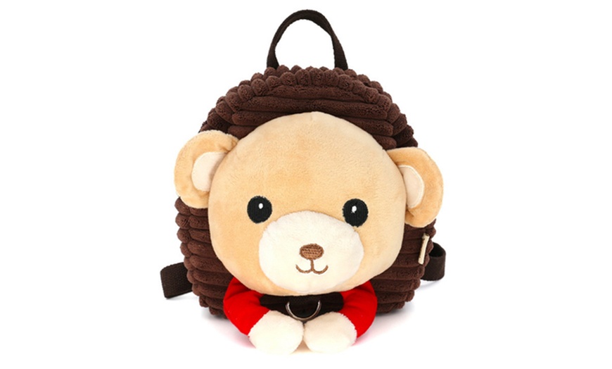 Image 5: Animal-Themed Backpack with Detachable Tether