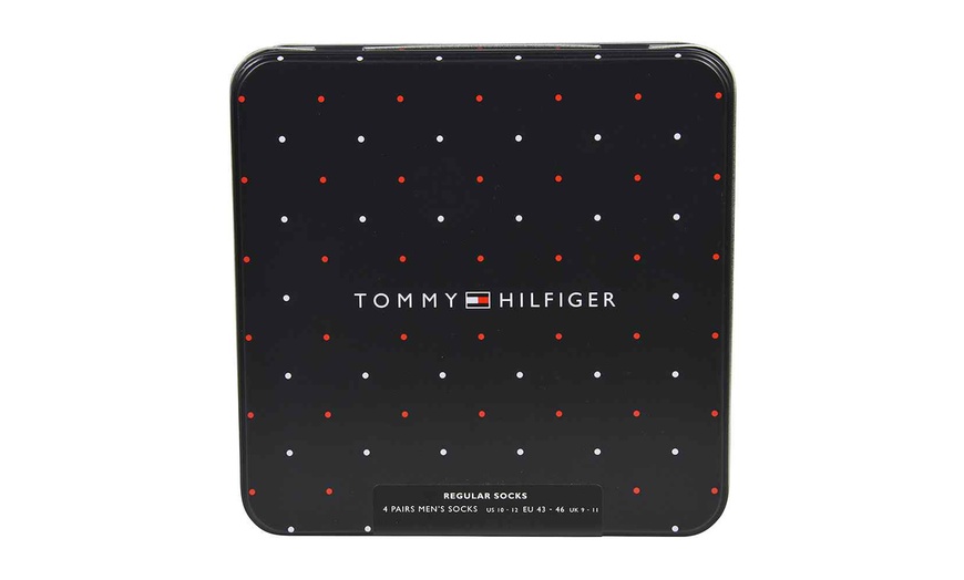 Image 6: Four Pairs of Tommy Hilfiger Socks Gift Set