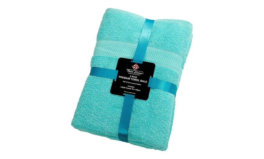 Image 63: 100% Cotton Towel Set