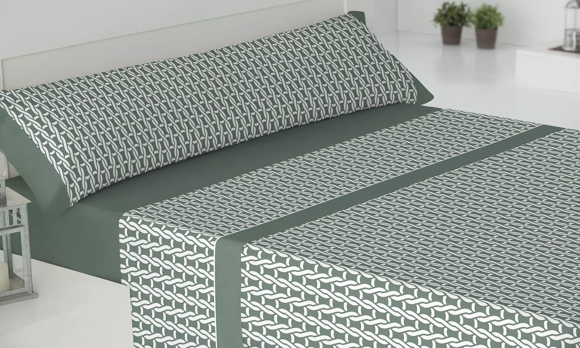 Juego de sábanas con 1 o 2 fundas de almohada - Second Medium