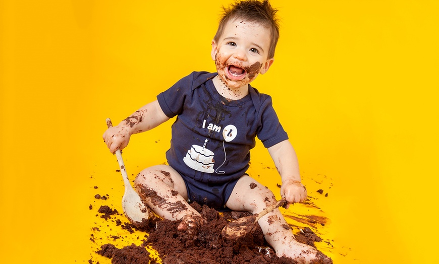 Image 6: Baby Cake Smash Photoshoot