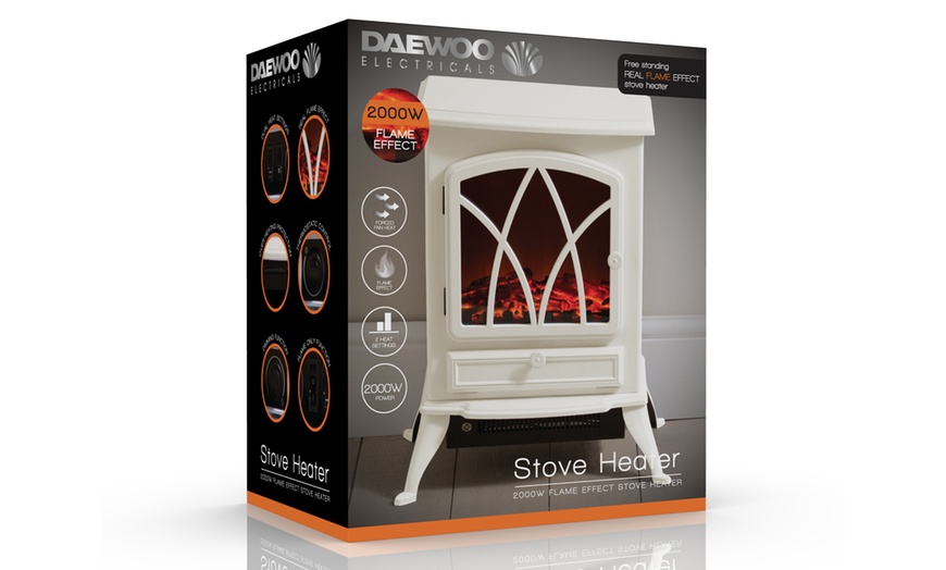 Image 5: Daewoo Electric Stove Heater