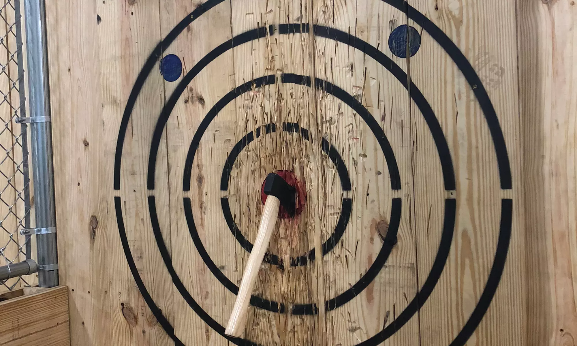 90-Minute Axe Throwing Session for Two, Four, or Six at Bluegrass Karting & Events (Up to 30% Off) - Primary Image