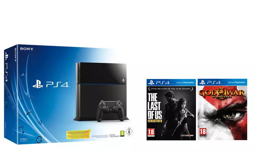 Image 7: Console PS4 500GB o 1TB con giochi