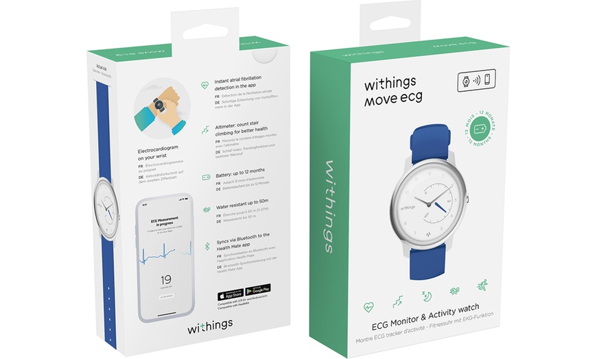 Image 7: Withings Move ECG Watch