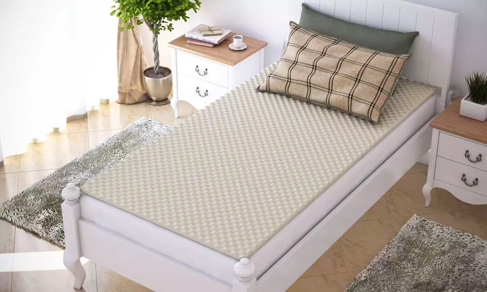 Egg Crate Mattress Topper - Primary Image