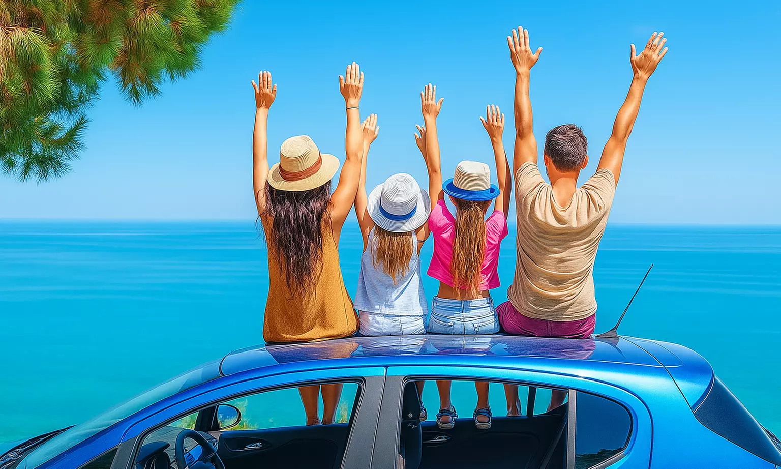 Urlaubscheck für ein Auto