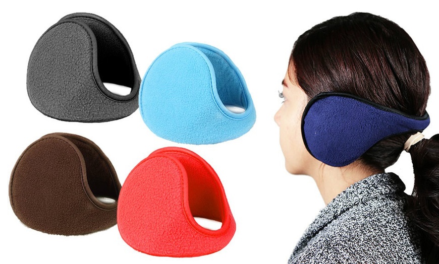 Image 2: Foldable Ear Warmers Set