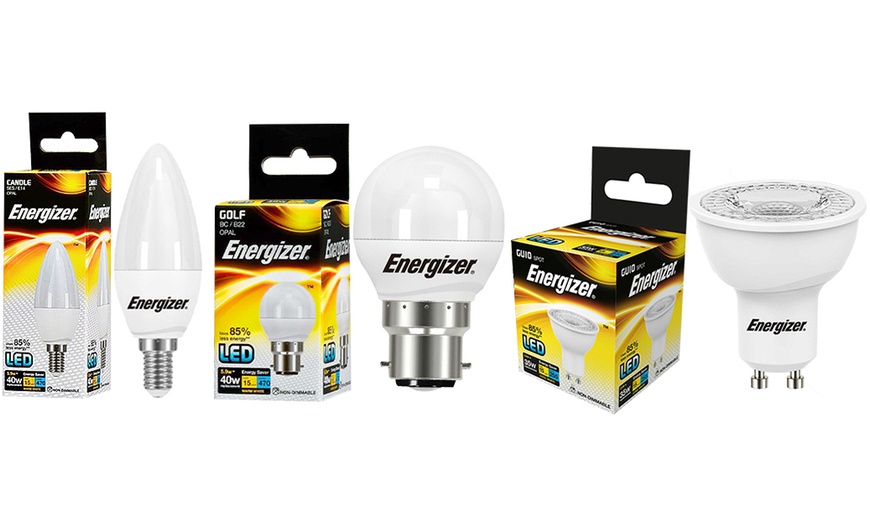 Image 1: Four Energizer LED Light Bulbs