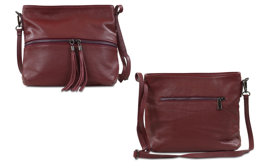 Image 11: Roberto Marelli Leather Bag