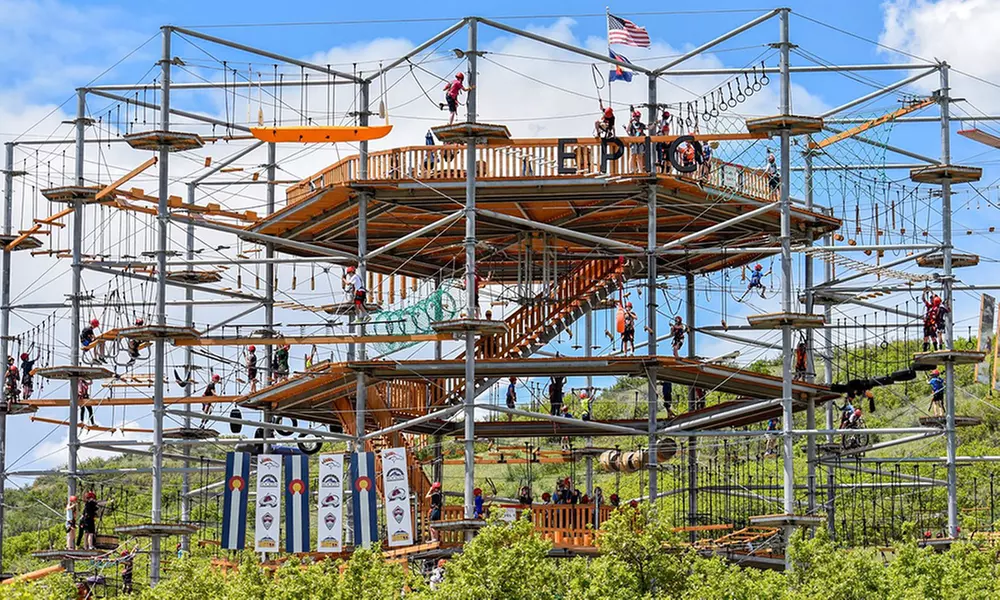 4-Story Aerial Trekking Course at Colorado's Largest Adventure Park