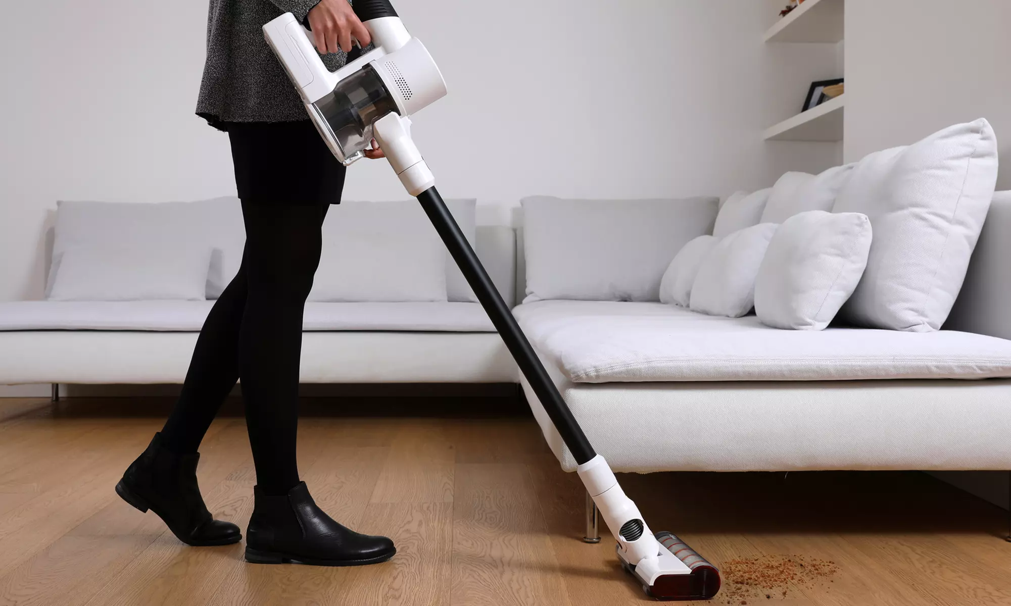 Aspirapolvere senza fili con sistema di lavaggio Speedy Cleaner