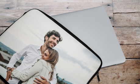 Je eigen foto op een laptophoes van 13, 14, of 15 inch via Fotoproducten.nl