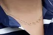 Personalized 10K Solid-Gold Spaced Letter Name Necklace from MonogramHub (61% Off) - Second Medium