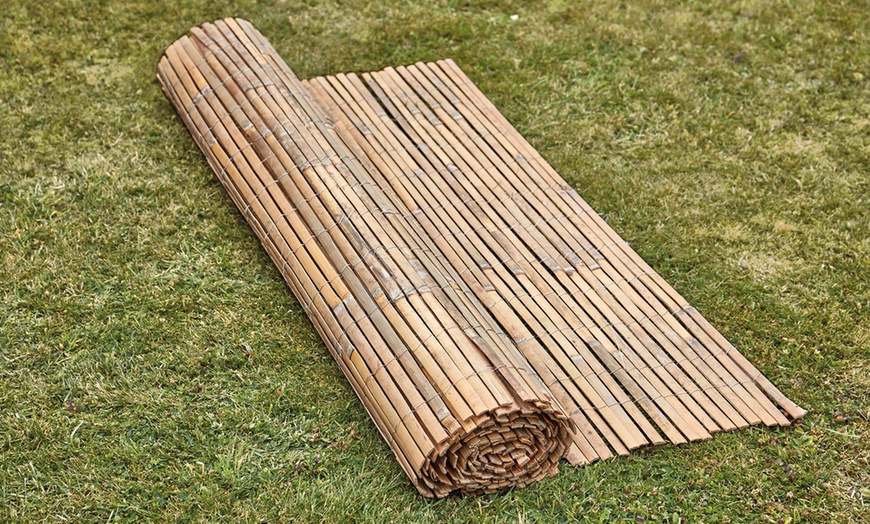 Image 2: Bamboo Slat Garden Fencing