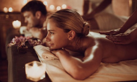 Masaje en pareja o masaje individual a 4 manos de 60 minutos con bombones e infusión - Miranda Belleza y bienestar Valencia