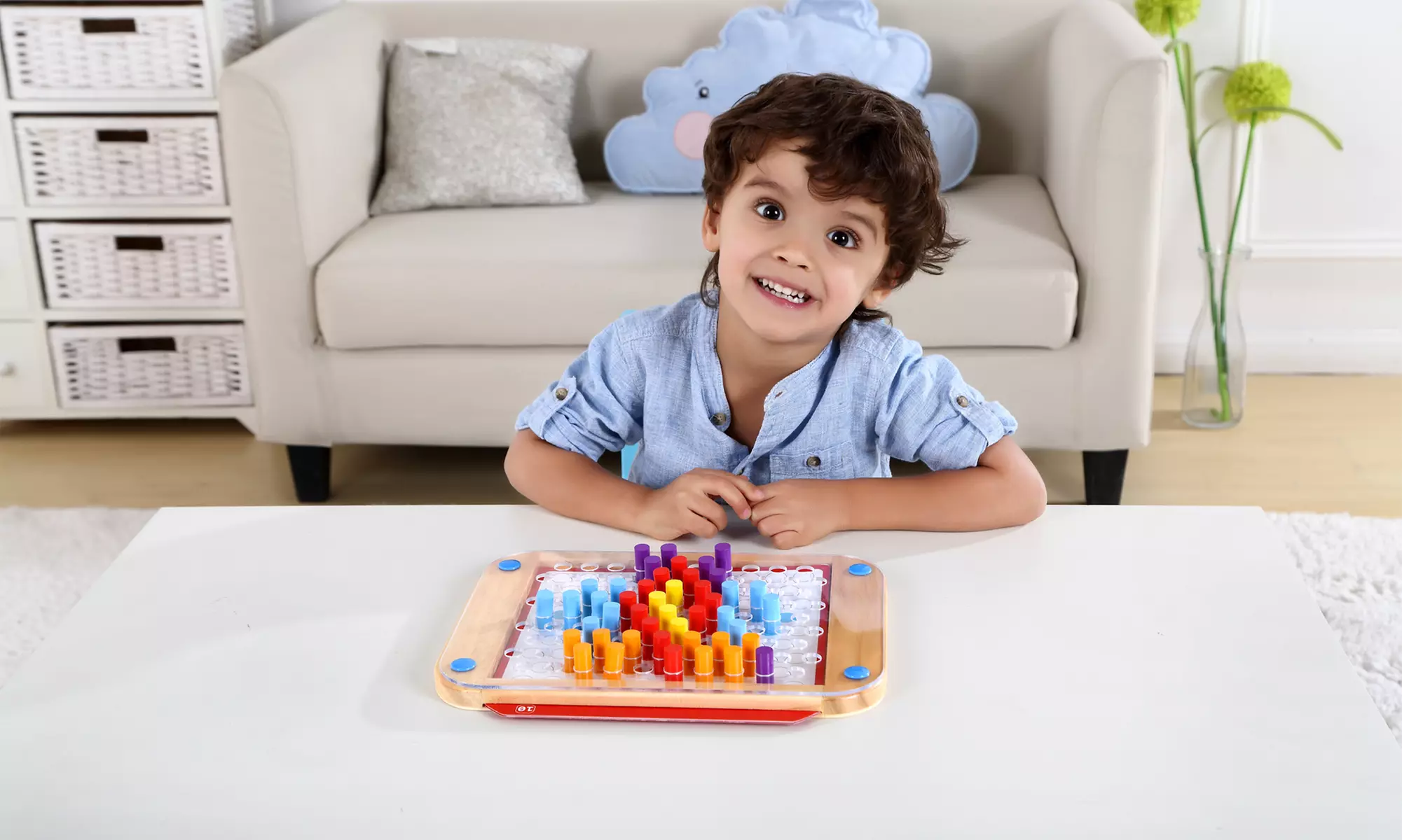 Jeu de mosaïque éducatif pour enfants Tooky Toy - Second Medium