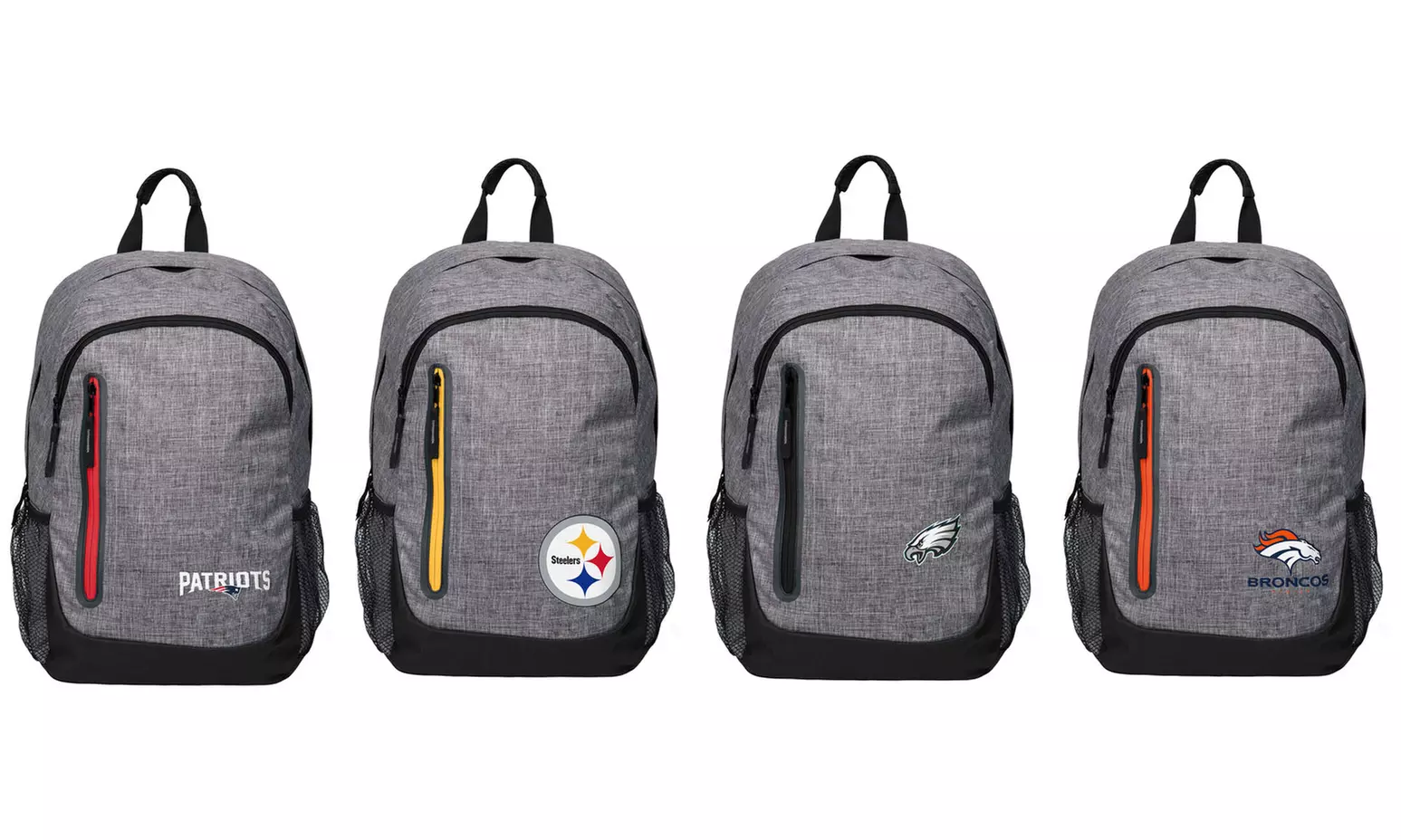 Forever Collectibles NFL Heather Gray Team Logo Backpack - Primary Image