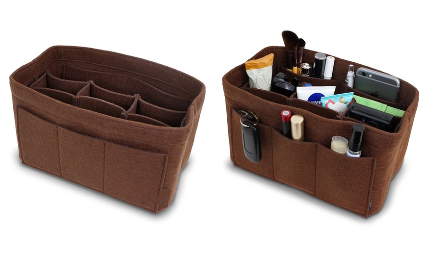 Image 2: Multi-Pocket Bag Organizer 