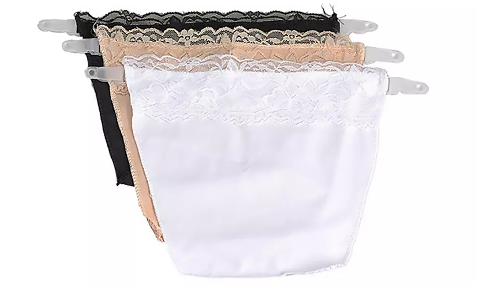 Lot de 3 caches décolleté en dentelle - Primary Image