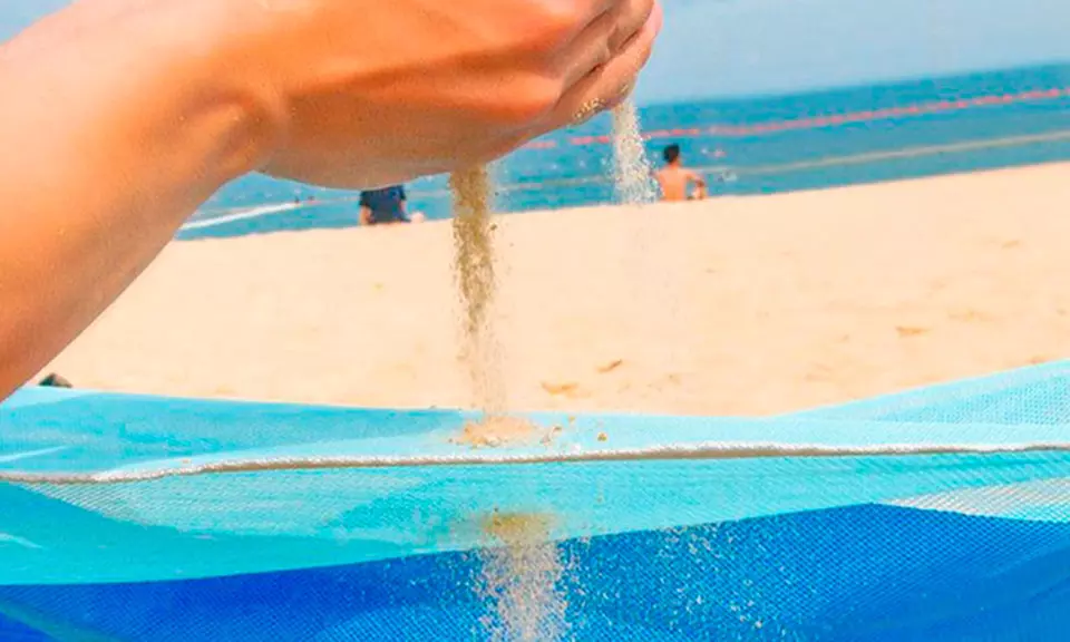 1 ou 2 serviettes de plage anti-sable, 150 x 200 cm