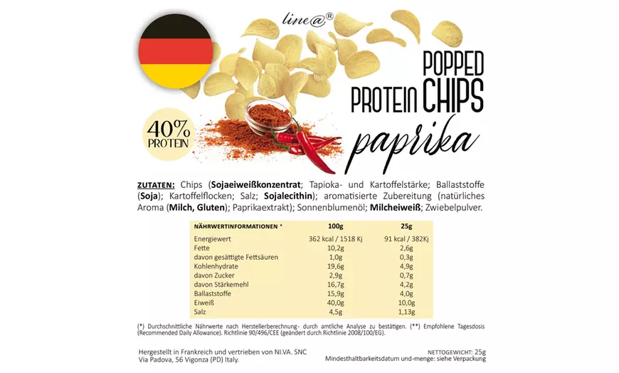 Image 17: Patatas fritas altas en proteínas Line@Diet