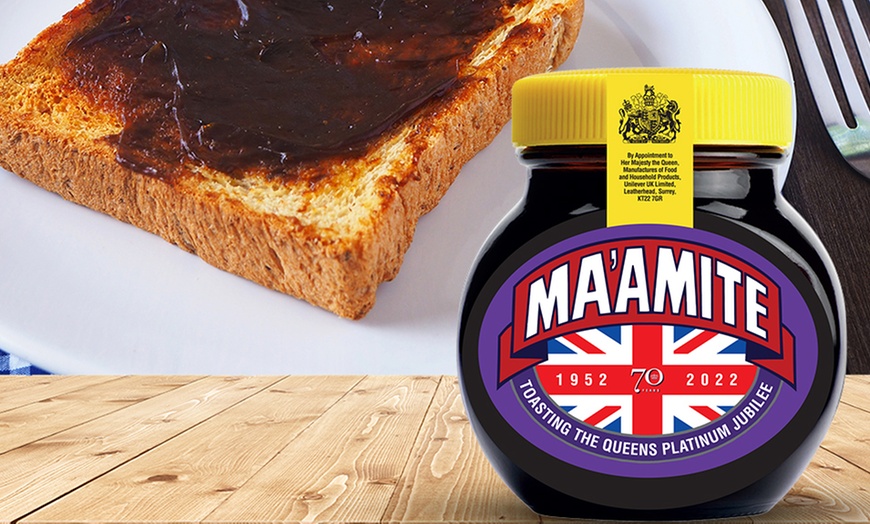 Image 3: Marmite Queen's Jubilee Limited Edition Two Jars