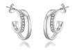 1 ou 2 paires de boucles d'oreilles Philip Jones ornées de cristaux Swarovski® - Second Medium