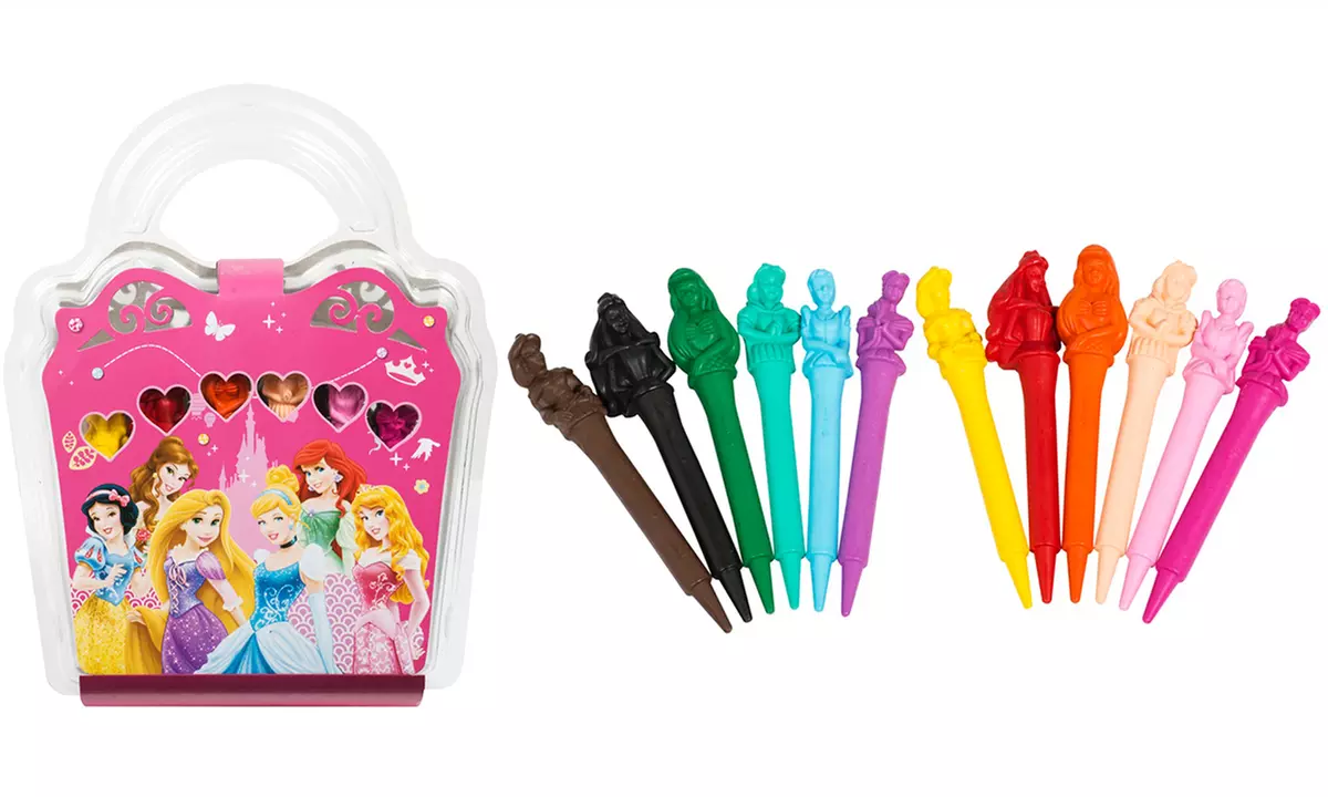 Disney Princess 12-Pack Character-Shaped Crayons for £4.98 - Primary Image