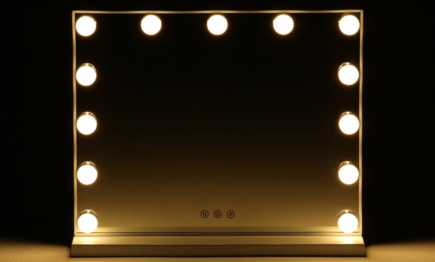 Image 7: Makeup Vanity Mirror with LED Lights